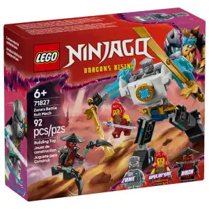 LEGO Ninjago Dragons Rising 71827 Zane’s Battle Suit Mech 92 Pcs miniatura 2